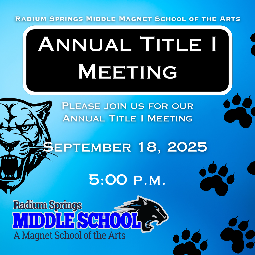 ANNUAL TITLE 1 MEETING
