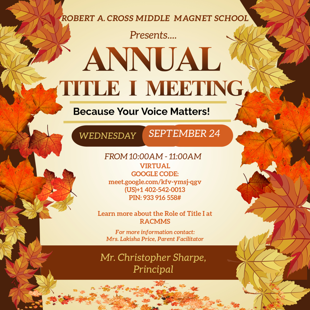 Annual Title I Meeting 