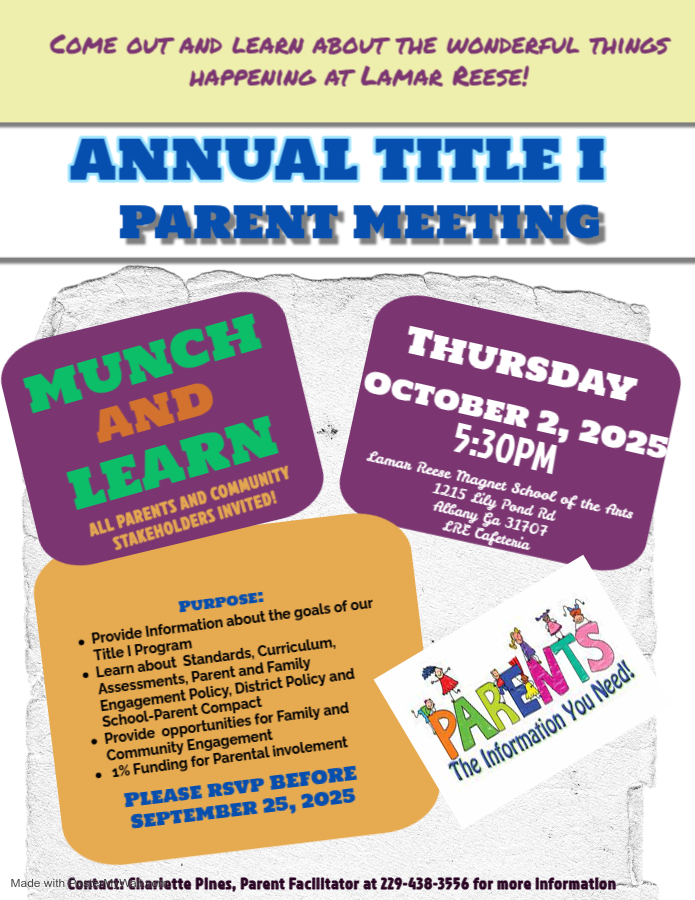 Annual Title I Parent Meeting