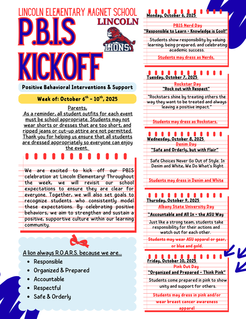 PBIS Kickoff Week