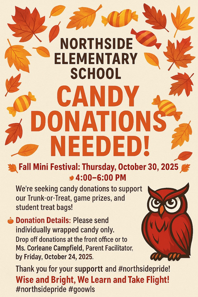 NES Trunk or Treat Candy Donations