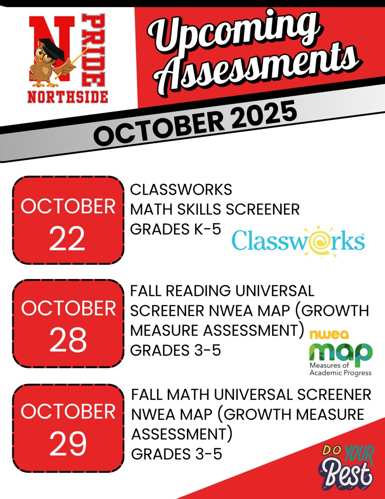 Upcoming Assessments