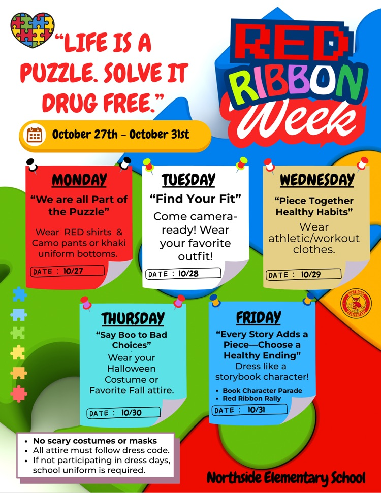 🦉Upcoming Events at Northside Elementary🦉