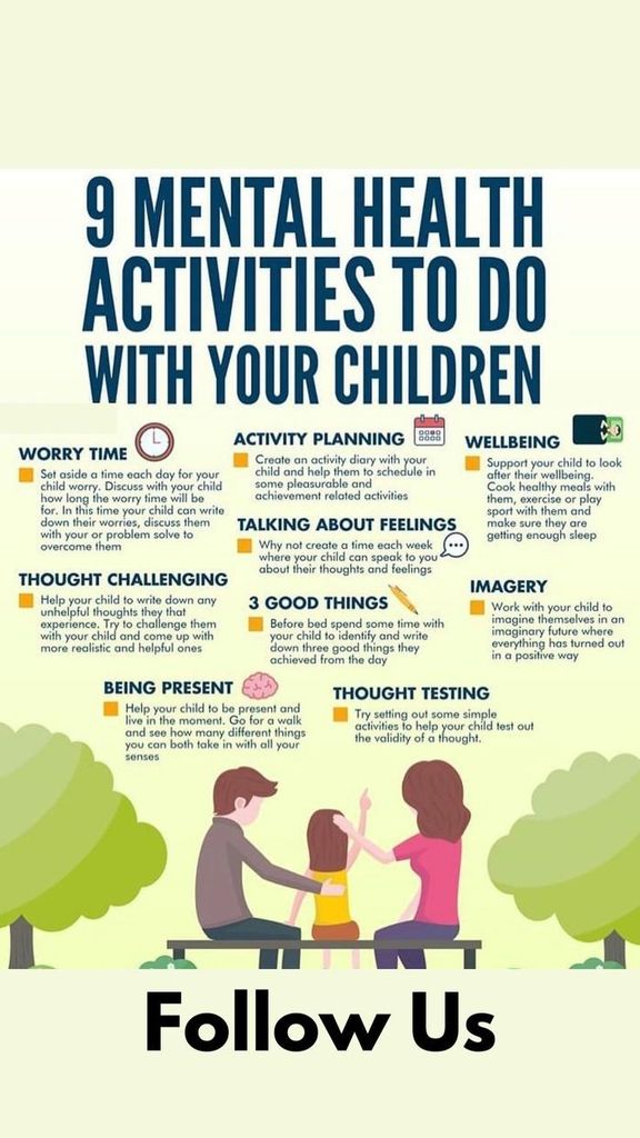 9 Mental Health Activities To Do With The Children