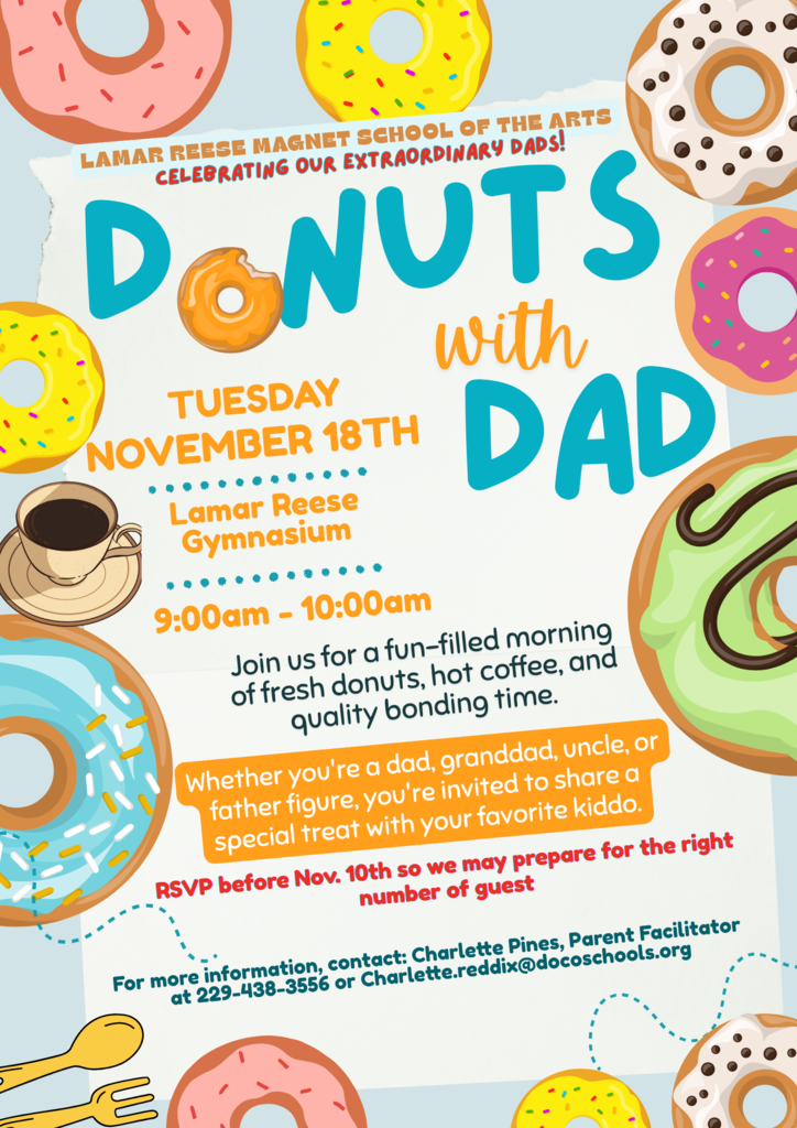Donuts with  Dads