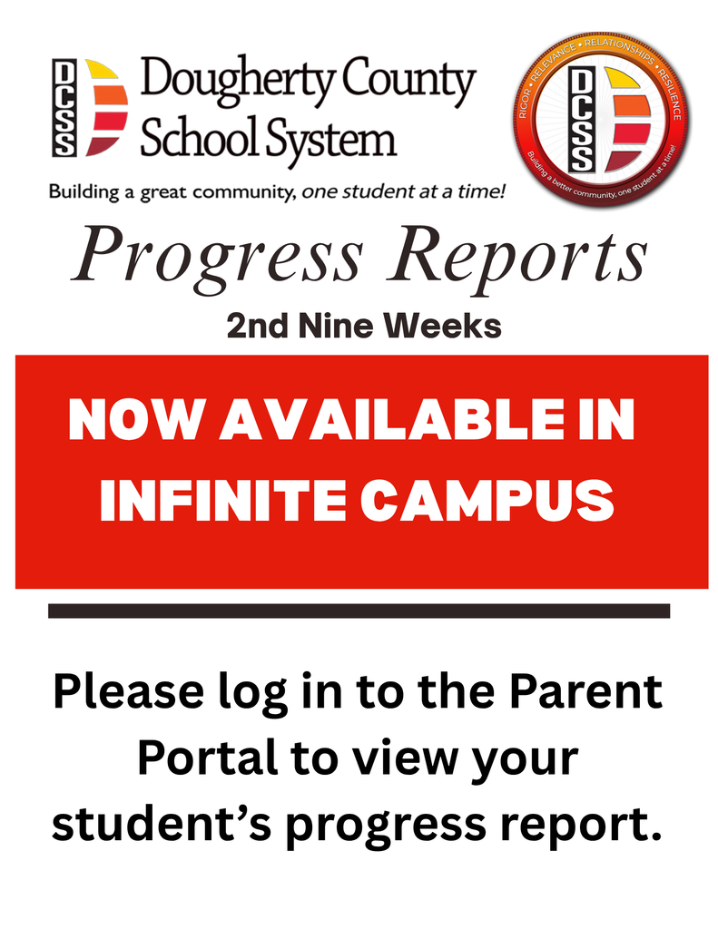 2nd Nine Weeks Progress Reports Now Available