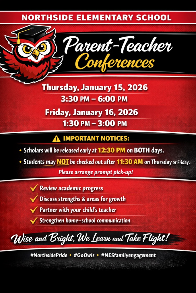 Parent Teacher Conference/Early Release Day - Jan. 15-16, 2026