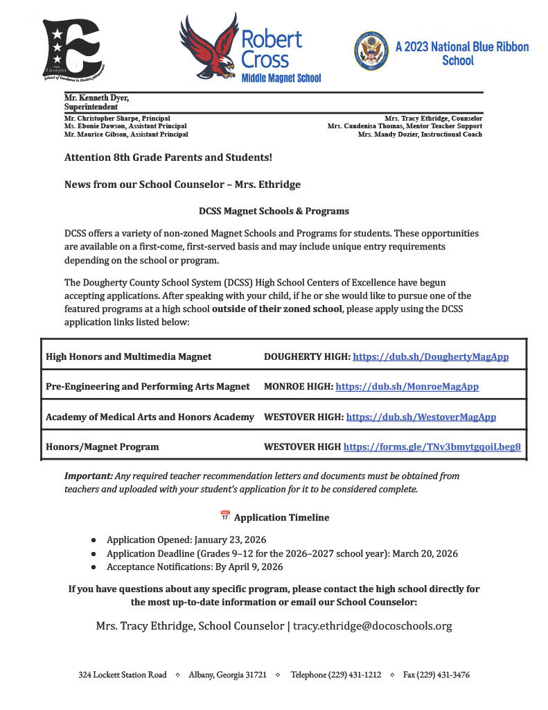 UPDATED HS APPLICATIONS