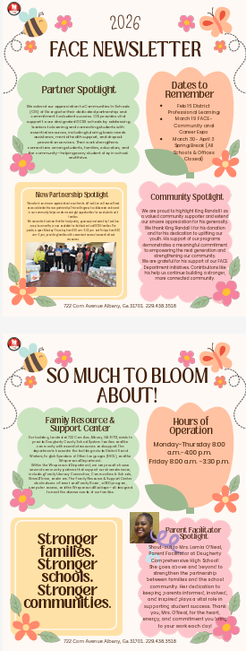 District FACE Newsletter