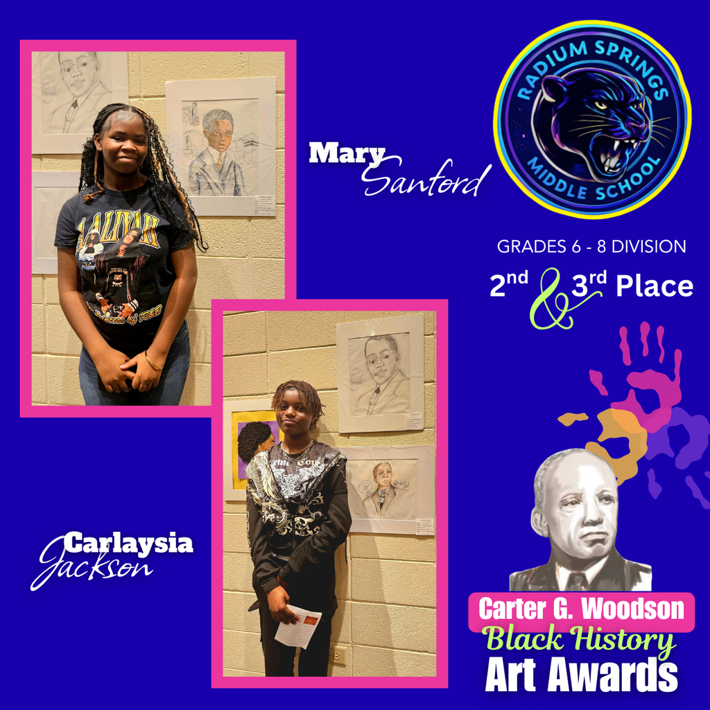 DCSS Black History - C. G. Woodson - Art Awards