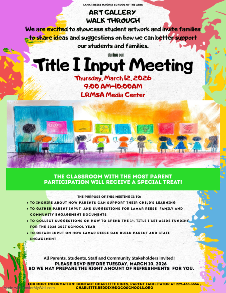 Title I Spring Input Meeting 25-26