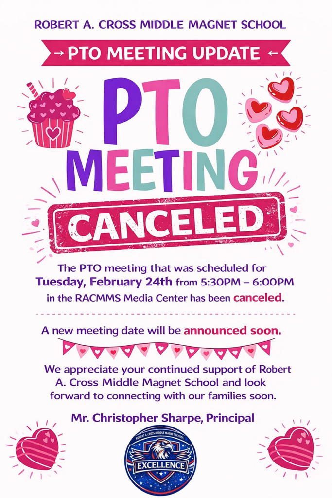 PTO Meeting Canceled 