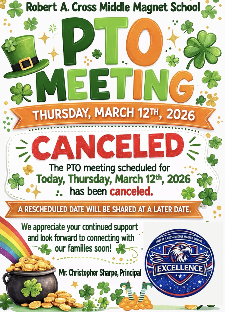 PTO Meeting Canceled