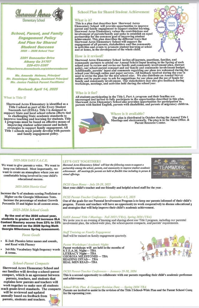 Parent Engagement Plan A