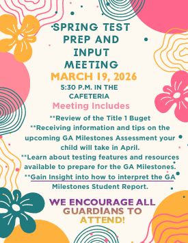 Spring Input Meeting