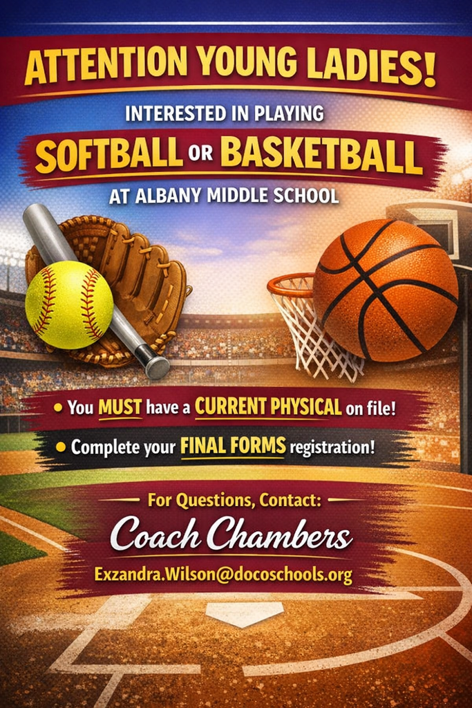 Albany Middle School Girls Softball/Basketball