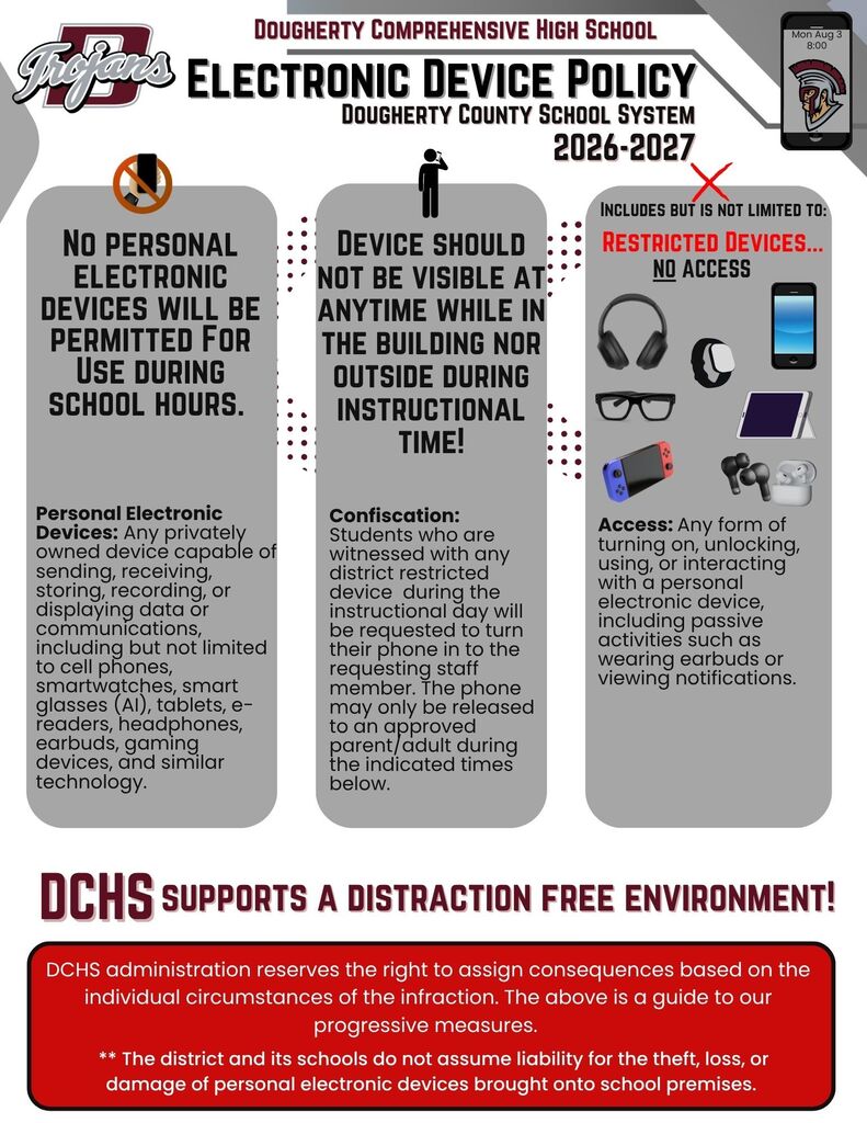 Please read the 2026-2027 DCHS Electronic Devices Policy!