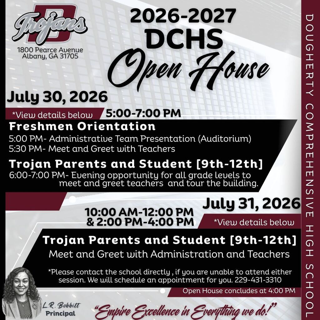 Trojan Parents and Students we cannot wait to see you there!