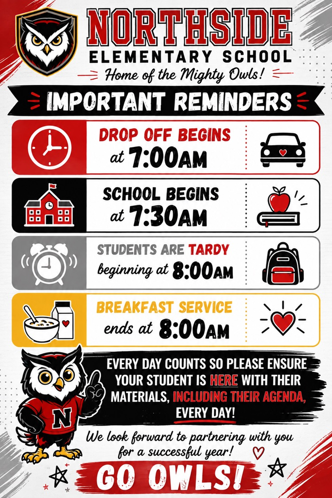 NES Beginning of School Reminders