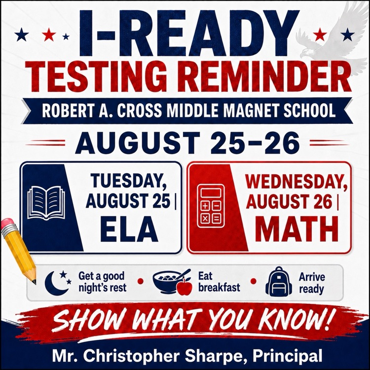 I Ready Testing Reminder