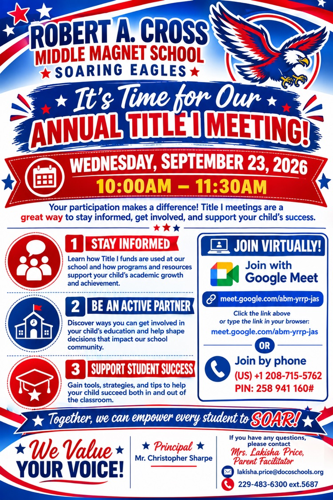 Title I Meeting reminder