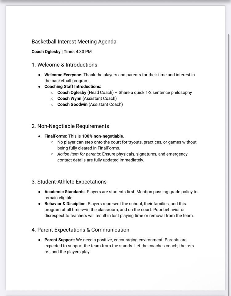 MAMS Interest Meeting/Tryouts