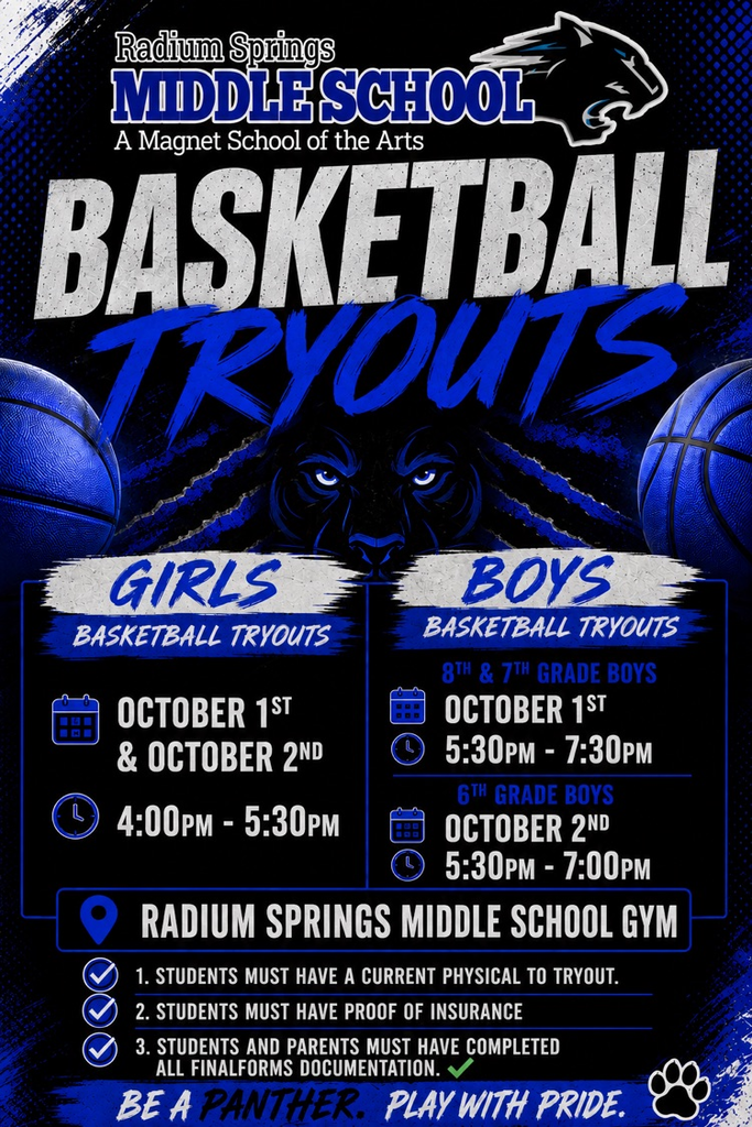 RSMS Basketball Tryouts