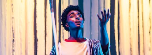 Students on Stage in a play