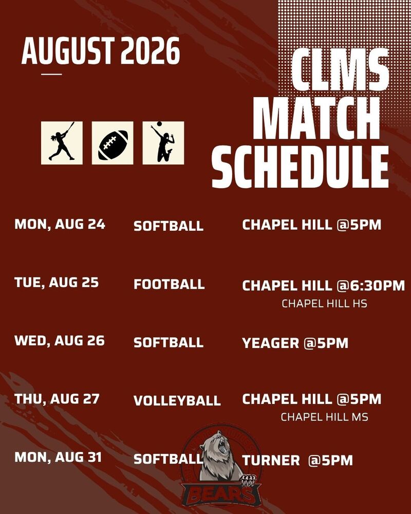 August Lineup