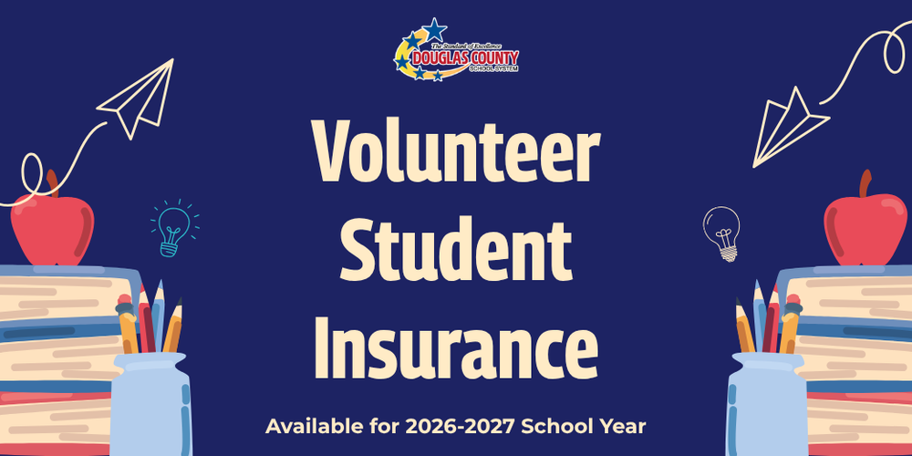 Volunteer Student Insurance flyer