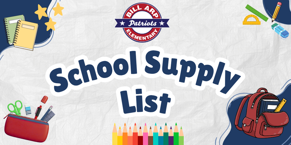 School Supply List