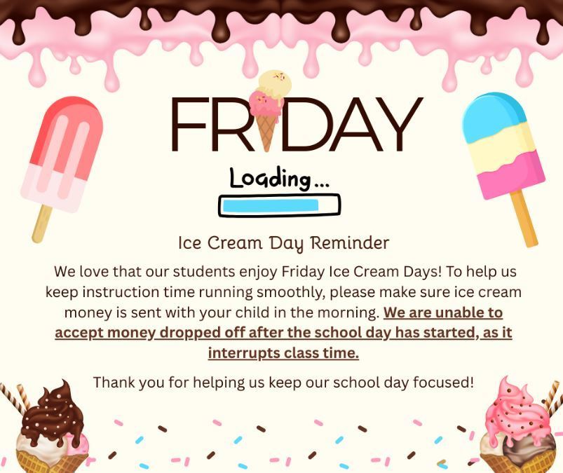 Ice Cream reminder