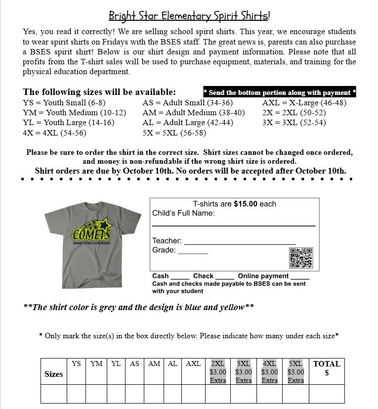 Order form 