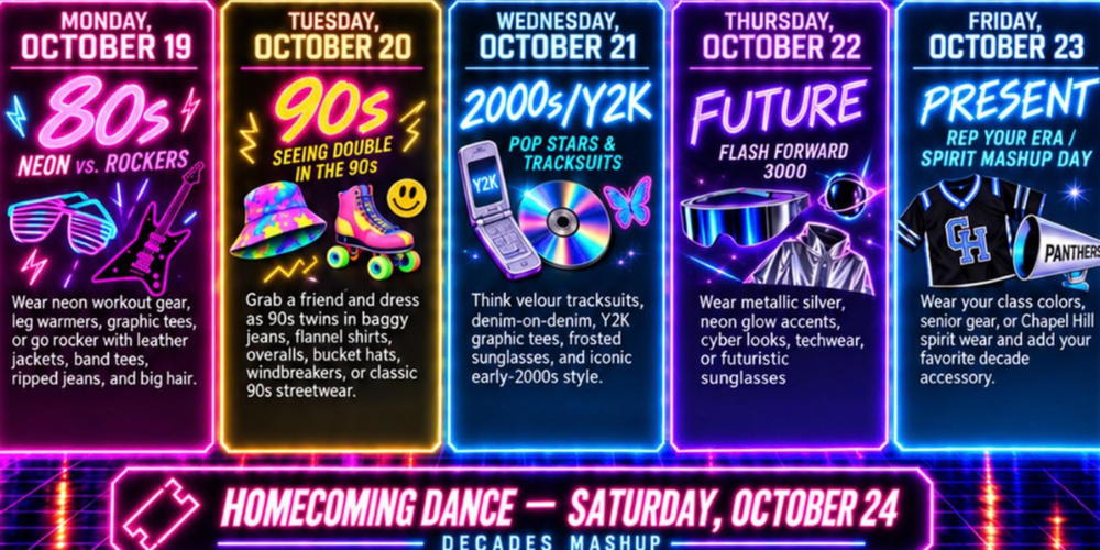 Back to the Future Homecoming Dress up days