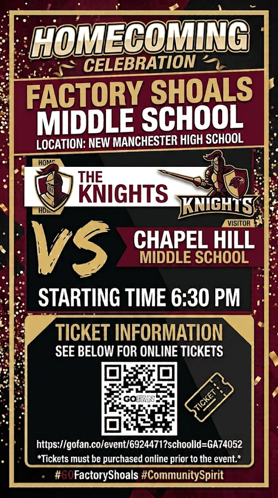 9/29 Homecoming Ticket 