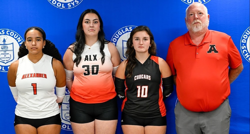 AHS volleyball team photo