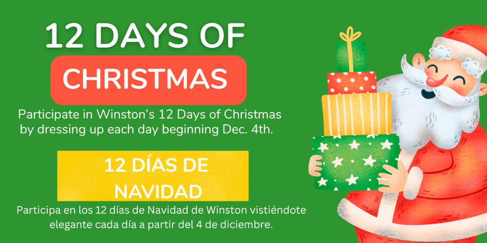 12 Days of Christmas/12 días de Navidad