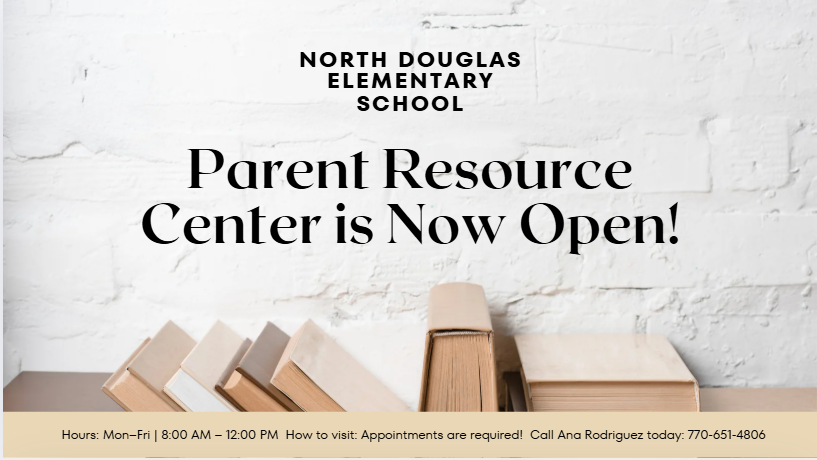 Parent Resource Center Now Open