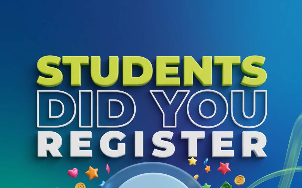 Students did you register?