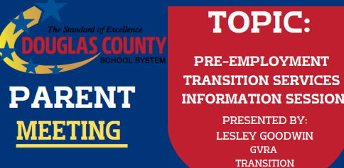 Parent Meeting Flyer