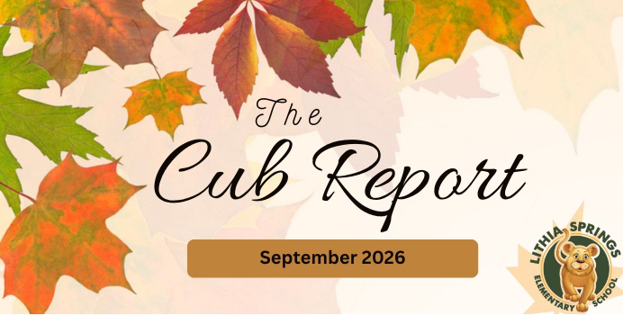 Cub Report--Parent Newsletter March 2026