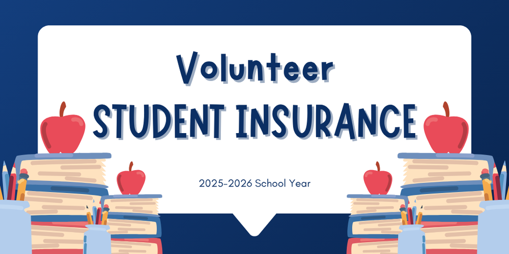 Volunteer Student Insurance Flyer