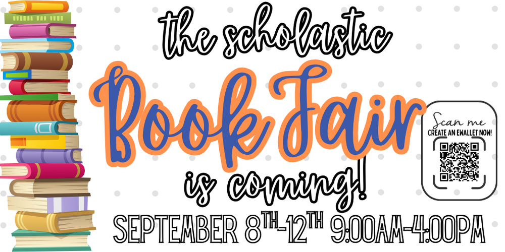 Scholastic Book Fair Coming Soon!
