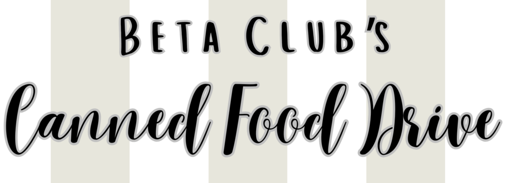 Beta Canned Food Drive
