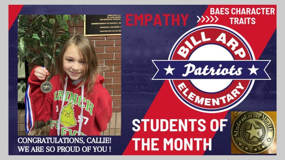 Student of the Month - Empathy