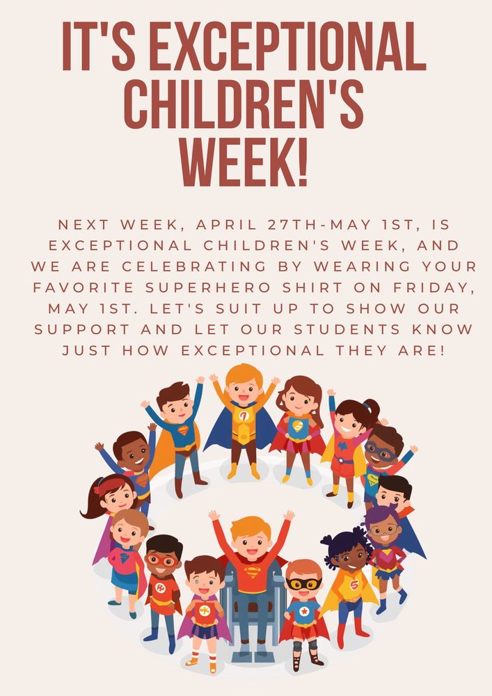 Exceptional Children's Week