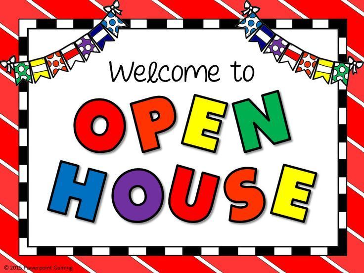 Open House sign