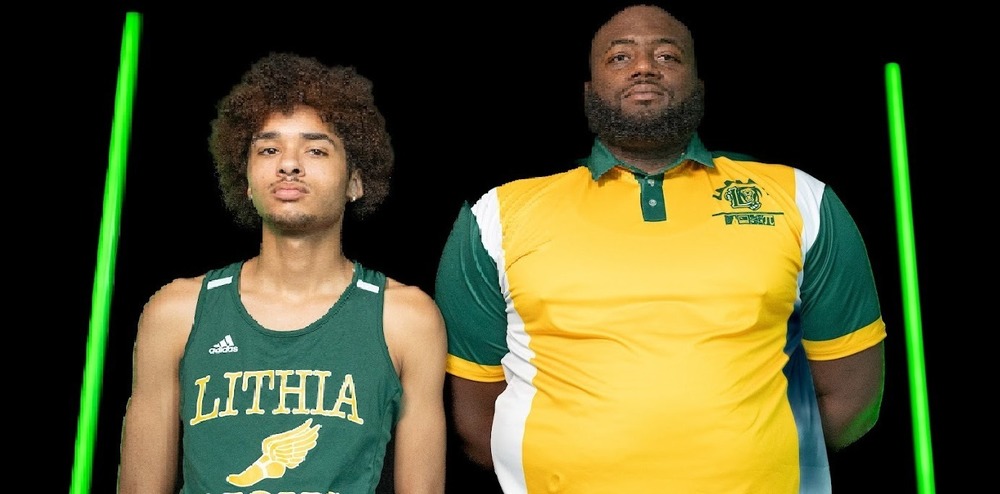 Jeremiah Gates and Coach Torrean Walker
