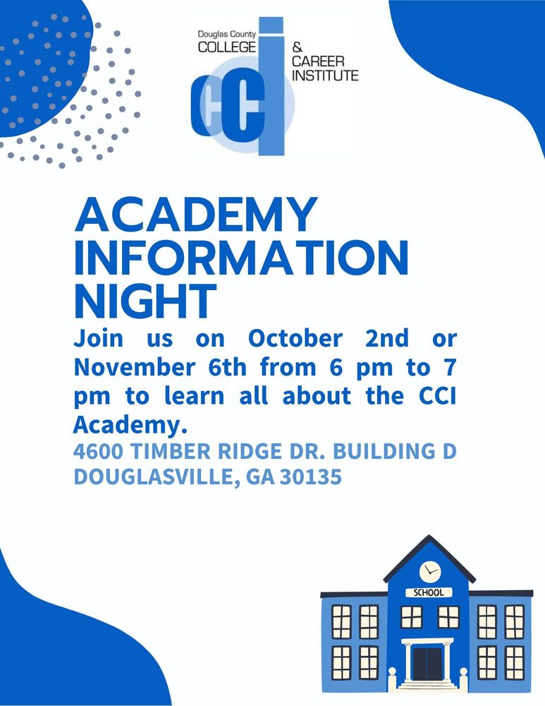CCI Academy Information Night