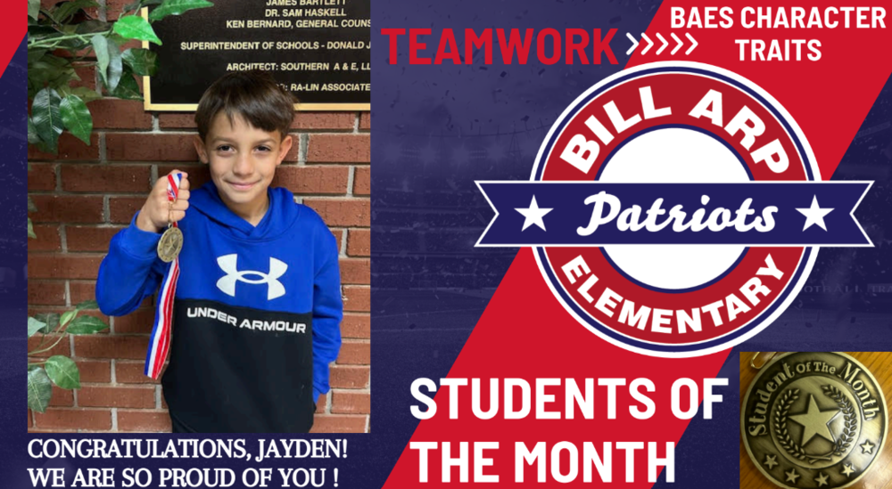 Student of the Month - Teamwork